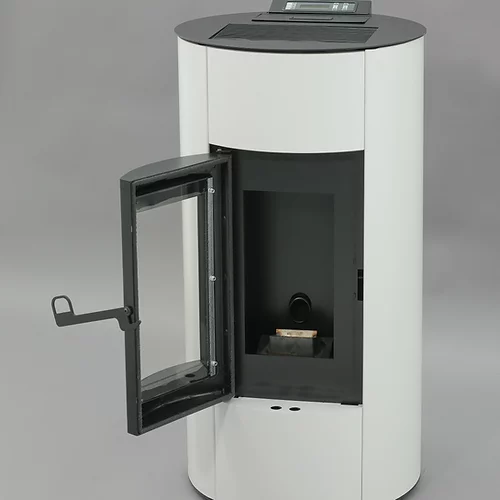 Poêle à Granulés Etanche EMAFLAM NALA 9 kW Blanc – Image 5