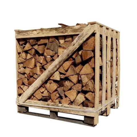 Bois de chauffage – 45 cm – Sec – Mélange de bois durs – Palette 1m3 – 1.3 stère