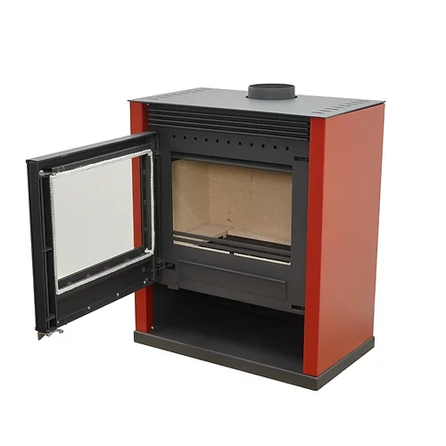 Poêle à bois BELLEZA RUBIN Lux Rouge 21 kW – Image 4