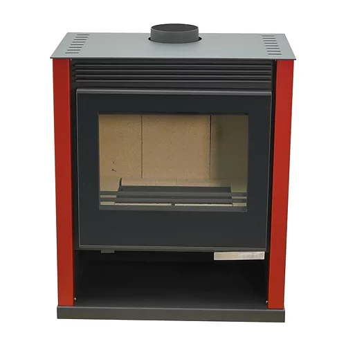 Poêle à bois BELLEZA RUBIN Lux Rouge 21 kW – Image 2