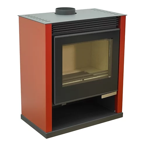 Poêle à bois BELLEZA RUBIN Lux Rouge 21 kW – Image 7