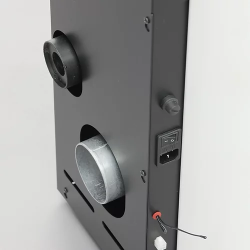 Poêle à Granulés Etanche EMAFLAM NALA 9 kW Blanc – Image 9